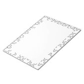 Das Vermisste Puzzlemuster Notizblock (angewinkelt)