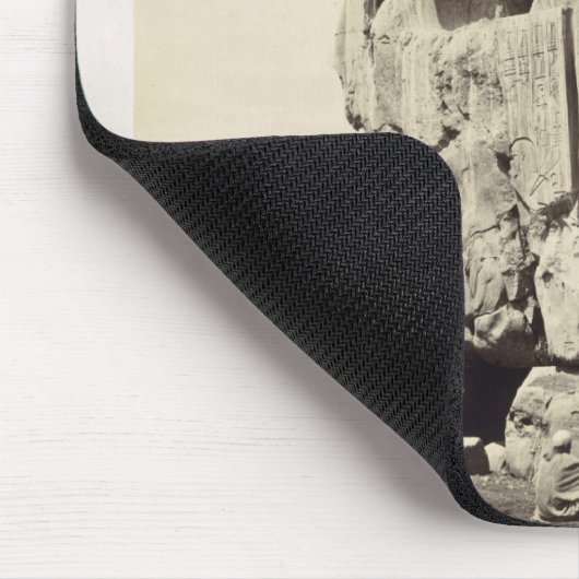 Das "vernehmbare Memnon", kolossale Statue von Mousepad (Ecke)