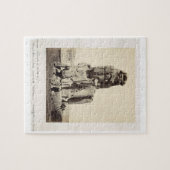 Das "vernehmbare Memnon", kolossale Statue von Puzzle (Horizontal)