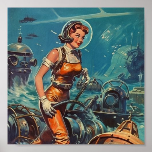 Das Versammeln für eine Wasserwelt Ein Inspirieren Poster (Vorne)