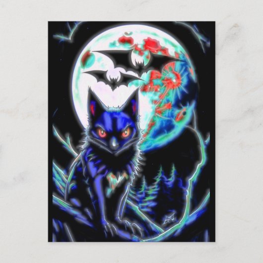 Das Verschwenderische Postkarte (Vorderseite)