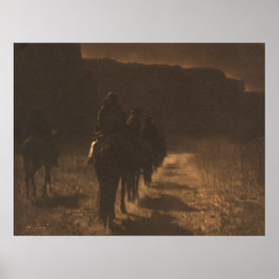 Das verschwindende race-Navaho. Poster