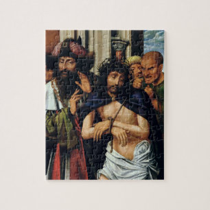 Das Verspotten von Christus (Öl auf Platte) (sehen Puzzle