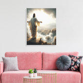 Das Versprechen, das durch das Tor des Himmels get Leinwanddruck (Insitu (Wohnzimmer))