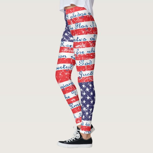 Das Versprechen der "Allegiance USA Flag" Leggings (Links)