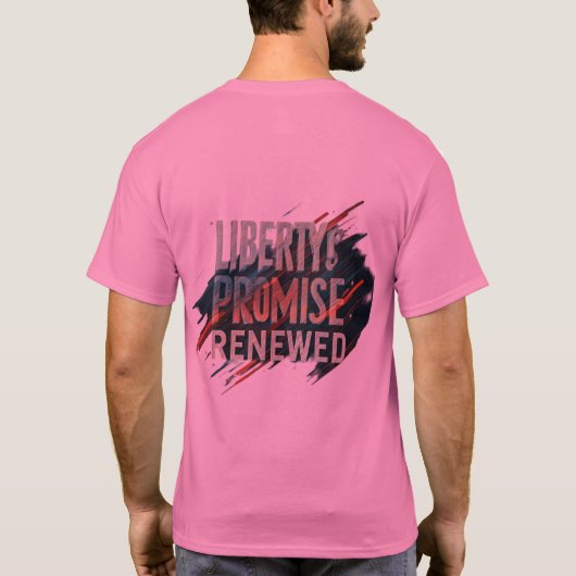 Das Versprechen der Freiheit erneuert - Ein Tribut T-Shirt (Rückseite)