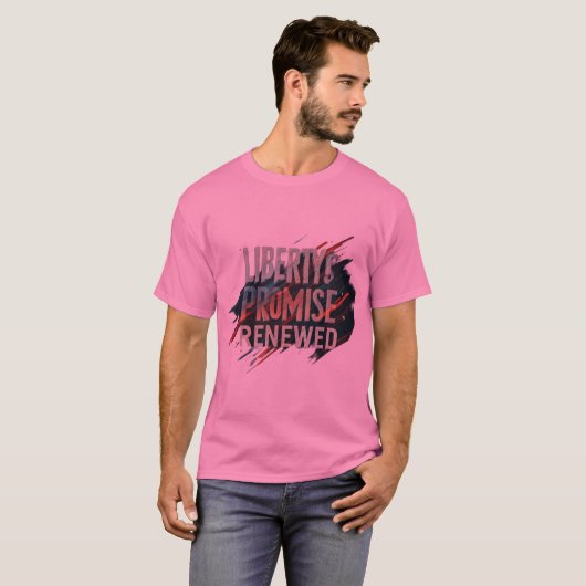 Das Versprechen der Freiheit erneuert - Ein Tribut T-Shirt (Vorne ganz)