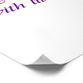 Das Versprechen der Legitimation - 1892 Poster (Ecke)