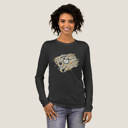 Das Versprechen der Nacht Tri-Blend Shirt (Volle Vorderseite)