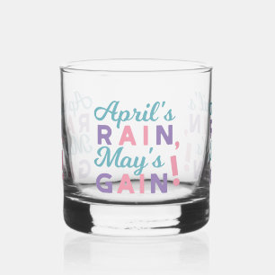 Das Versprechen des Frühlings - "Regen im April, M Whiskyglas