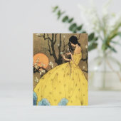 "Das Versprechen des Frühlings" von Marjorie Mille Postkarte (Stehend Vorderseite)