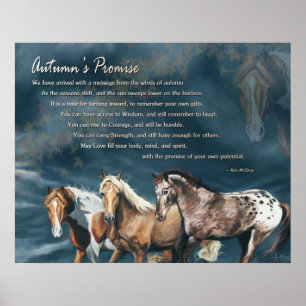 Das Versprechen des Herbstes Poster