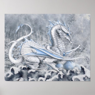 Das Versprechen-Druck des Winters Poster