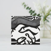 Das Versprechen Feiertagskarte (Stehend Vorderseite)