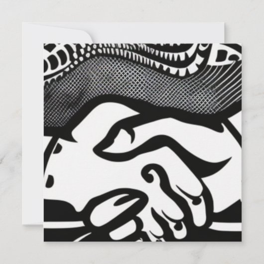 Das Versprechen Feiertagskarte (Vorderseite)