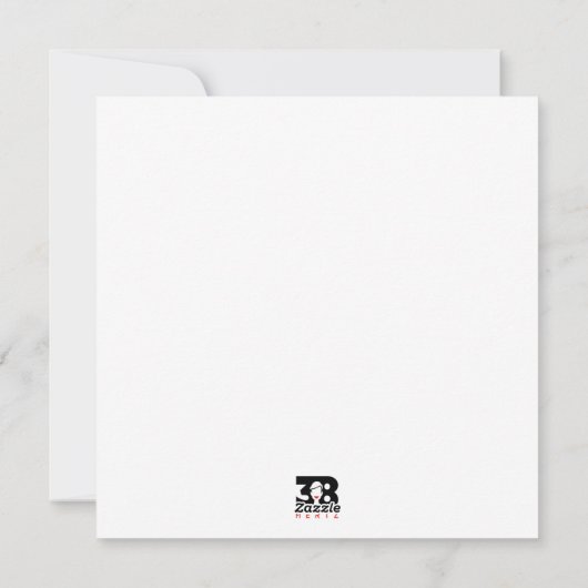 Das Versprechen Feiertagskarte (Rückseite)