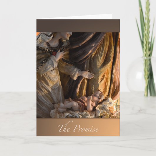 Das Versprechen Feiertagskarte (Vorderseite)