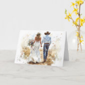 Das Versprechen für immer wahrnehmen Karte (Gelbe Blume)