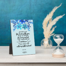 Das Versprechen Gottes für alle Bedürfnisse - Isa. Fotoplatte