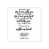 Das Versprechen Gottes für alle Bedürfnisse - Isa. Gummistempel (Prägung)