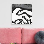 Das Versprechen Leinwanddruck (Insitu (Wohnzimmer))