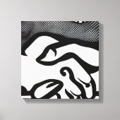 Das Versprechen Leinwanddruck (Vorderseite)