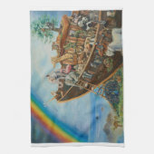 Das Versprechen, Noahs Arche Geschirrtuch (Vertikal)