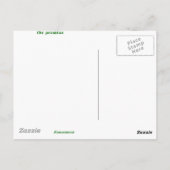 Das Versprechen Postkarte (Rückseite)