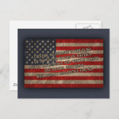 Das Versprechen Postkarte (Vorne/Hinten)