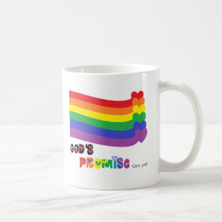Das Versprechen-Regenbogen des Gottes Kaffeetasse