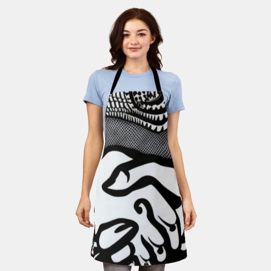 Das Versprechen Schürze (Getragen)