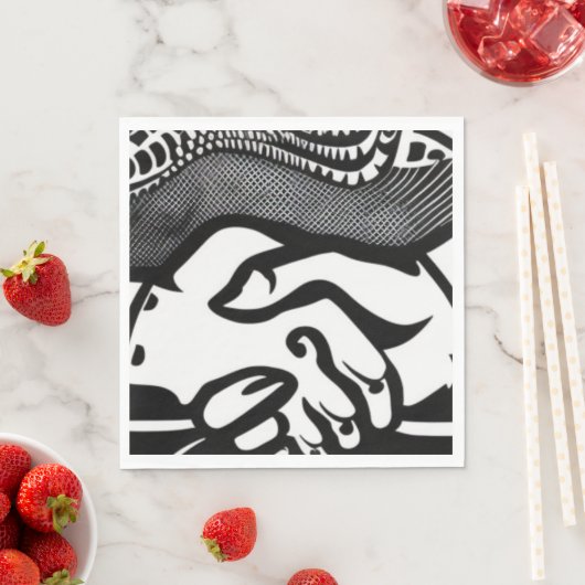 Das Versprechen Serviette (Beispiel)