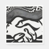 Das Versprechen Serviette (Vorderseite)