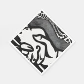 Das Versprechen Serviette (Ecke)