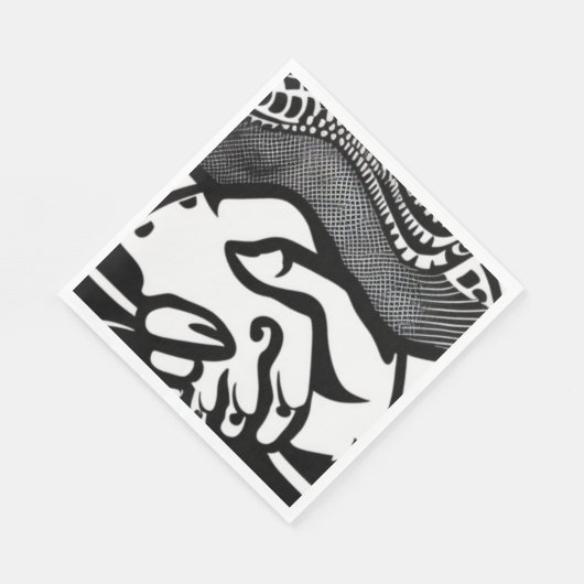 Das Versprechen Serviette (Ecke)