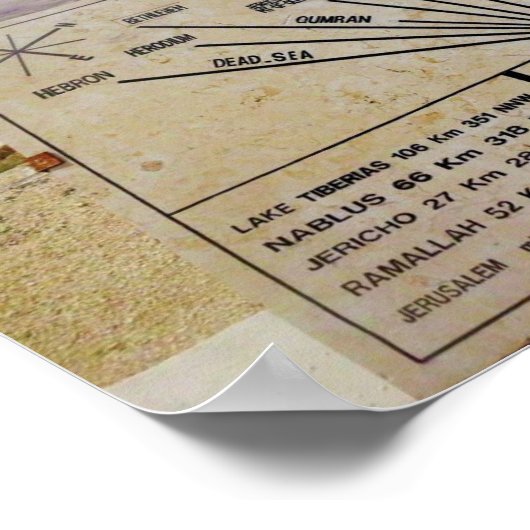 Das versprochene Land Poster (Ecke)