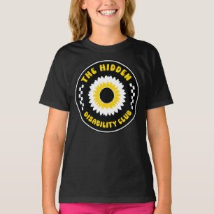 das versteckte Abzeichen des Behindertenclubs T-Shirt