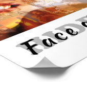 Das versteckte Gesicht Poster (Ecke)