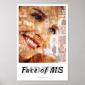 Das versteckte Gesicht Poster (Vorne)