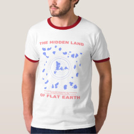 Das versteckte Land der flachen Erde (1000 T-Shirt