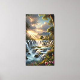 Das versteckte Paradies - eine legendäre Flucht Leinwanddruck