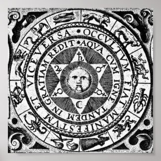 Das Versteckte wird zum Manifest Poster