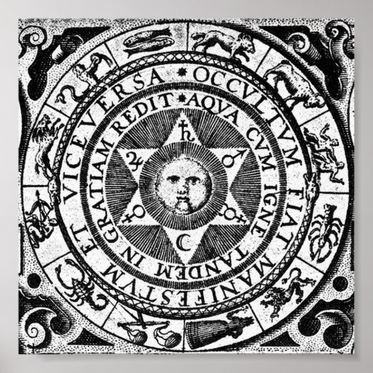 Das Versteckte wird zum Manifest Poster (Vorne)