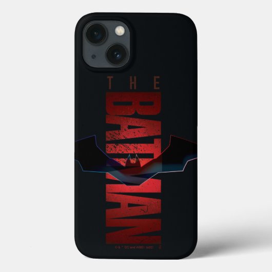 Das vertikale Batman-Logo Case-Mate iPhone Hülle (Rückseite)