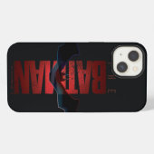 Das vertikale Batman-Logo iPhone Hülle (Rückseite (Horizontal))