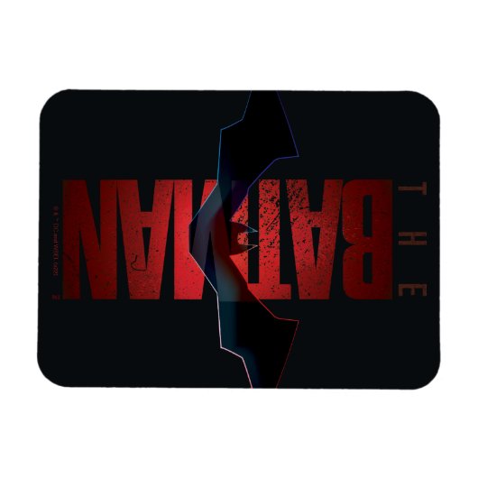 Das vertikale Batman-Logo Magnet (Horizontal)