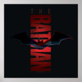 Das vertikale Batman-Logo Poster (Vorne)