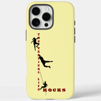 Das vertikale Leben - Rock Climbing Design iPhone 16 Pro Max Hülle