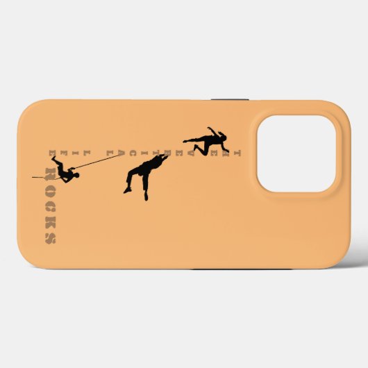 Das vertikale Leben - Rock Climbing Design Case-Mate iPhone Hülle (Rückseite (Horizontal))