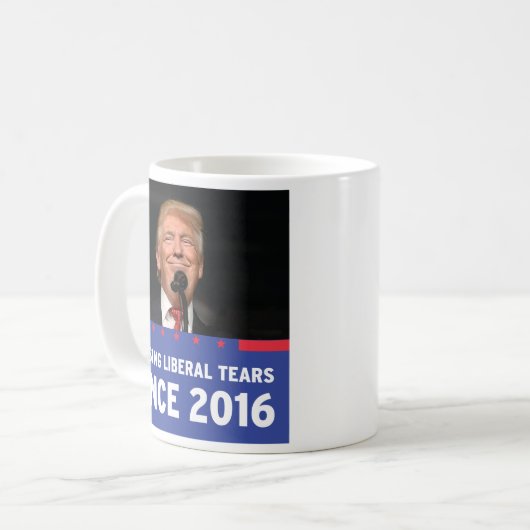 Das Verursachen des Liberalen zerreißt seit 2016 - Kaffeetasse (Vorderseite Links)